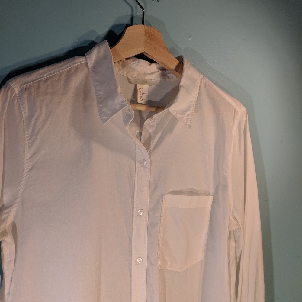 White Button Up Shirt